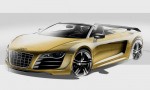 “Hàng khủng” Audi R8 GT Spyder hé lộ hình ảnh